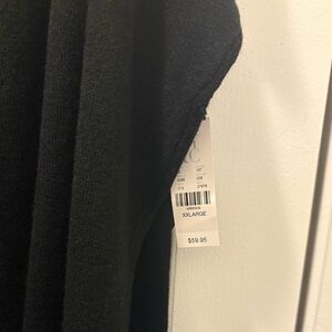 New York & Company Black Long Sleeve Dress